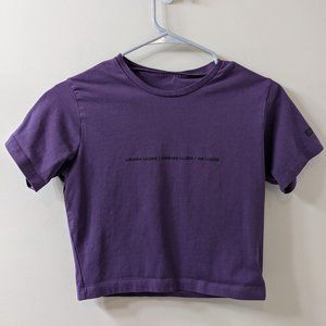 Alphalete Be More Crop - Purple Haze
